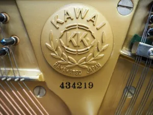 形樂鋼琴調音維修 Kata Music Piano Tuning In Hong Kong &Bull; Kawai Ku1B 434219 7 Serial